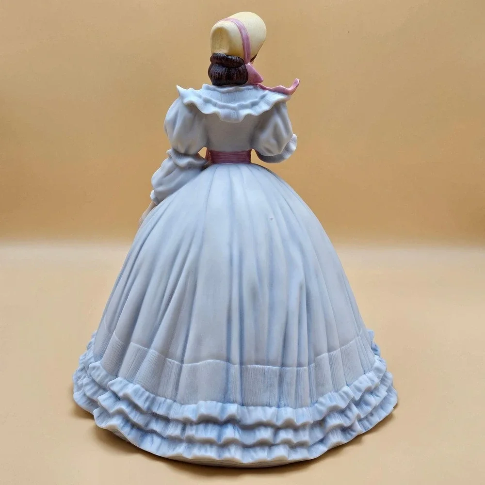 RARE Franklin Mint Melanie Wilkes‎ Porcelain Doll Gone With The Wind Book 1988